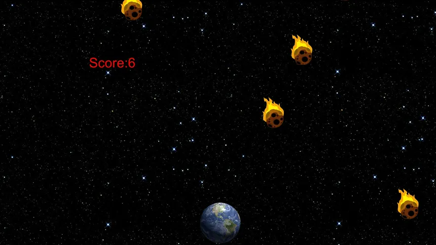 Скриншот 3 к игре Meteor Shower