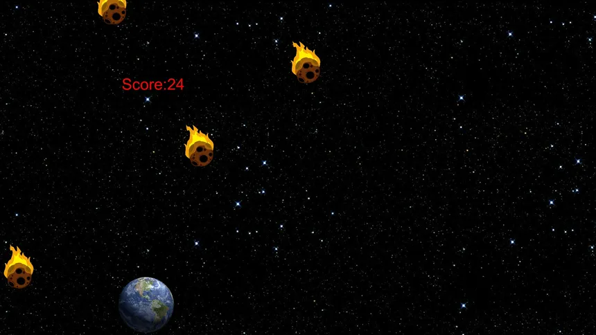 Скриншот 4 к игре Meteor Shower