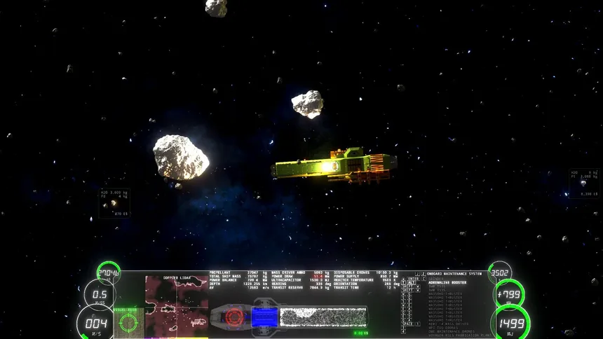 Скриншот 2 к игре ΔV: Rings of Saturn