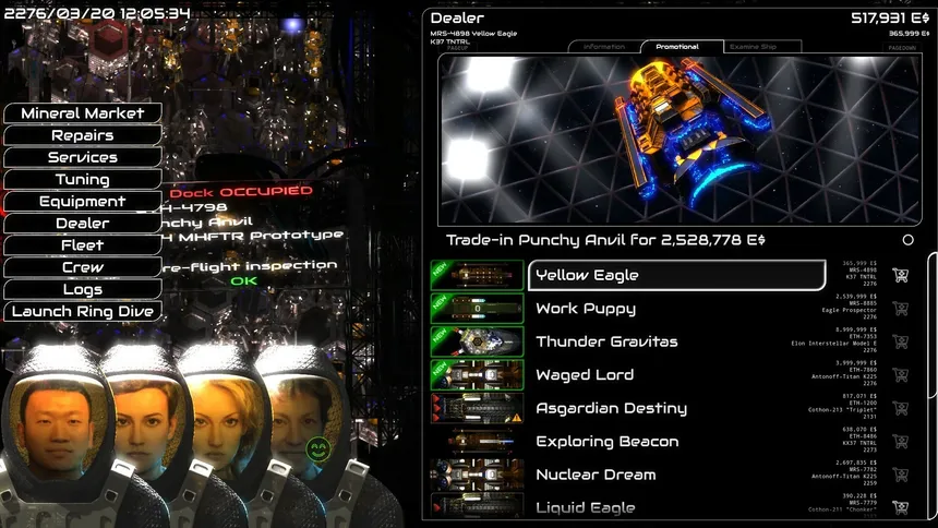 Скриншот 4 к игре ΔV: Rings of Saturn