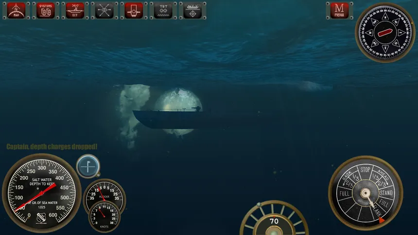 Скриншот 2 к игре Silent Depth 3D Submarine Simulation