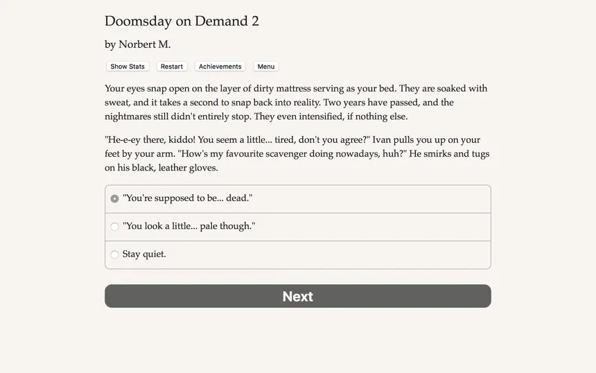 Скриншот 1 к игре Doomsday on Demand 2