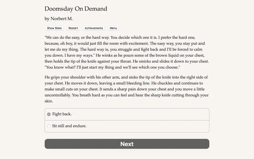 Скриншот 4 к игре Doomsday on Demand