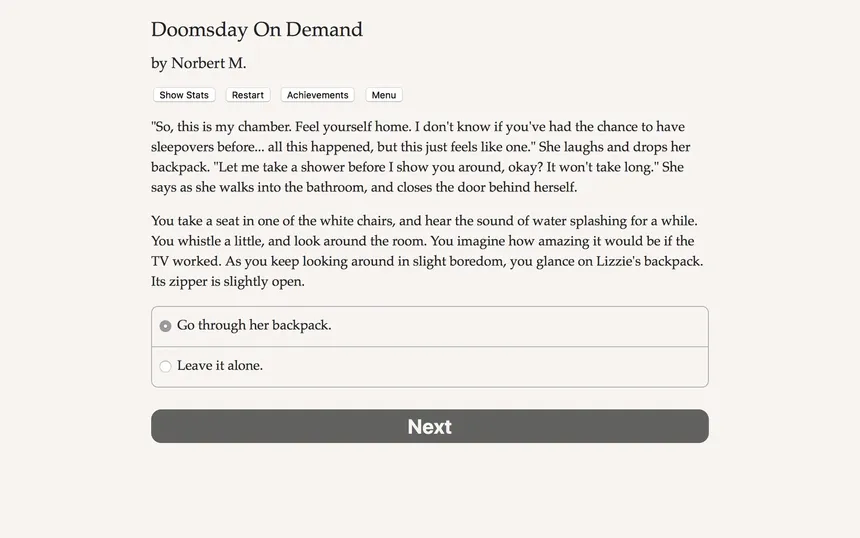 Скриншот 7 к игре Doomsday on Demand