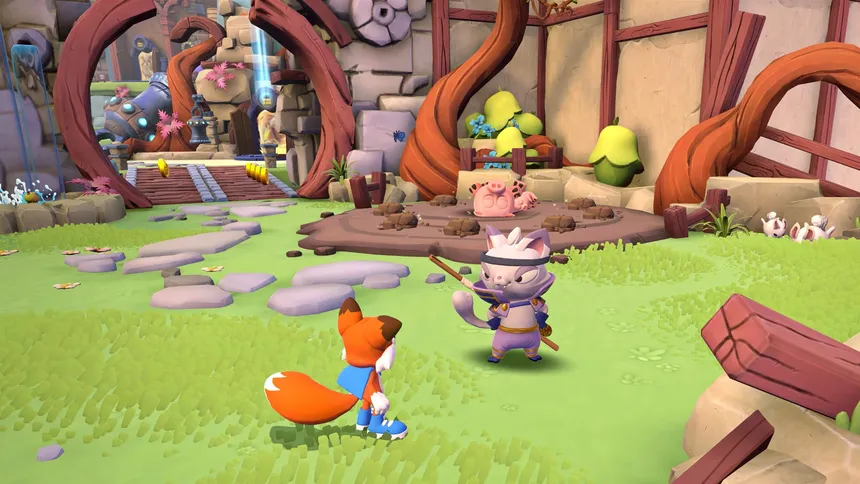 Скриншот 1 к игре Super Lucky's Tale