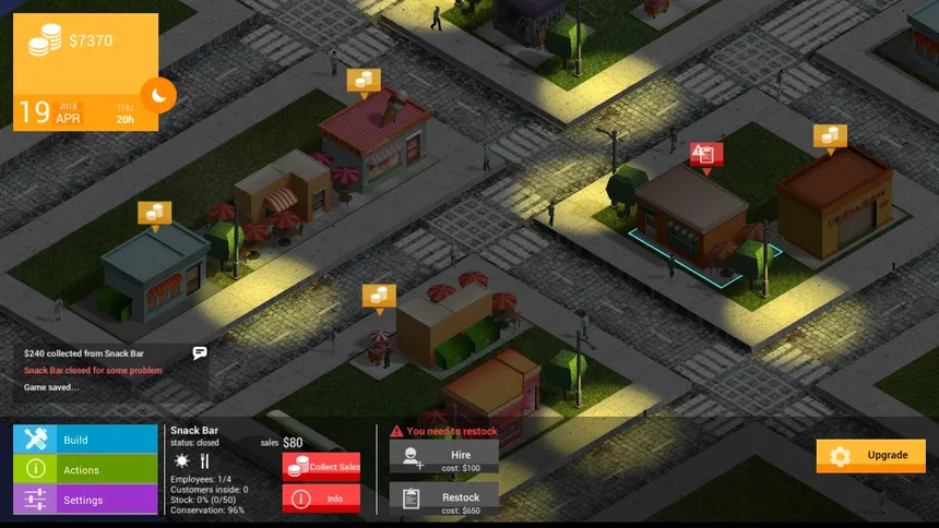 Скриншот 1 к игре Commanager Tycoon