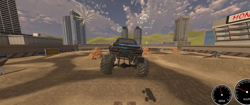 Скриншот 1 к игре Monster Truck Drive