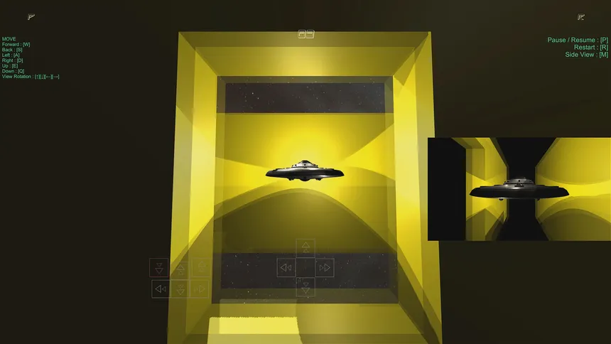 Скриншот 1 к игре UFO Simulator Control Master