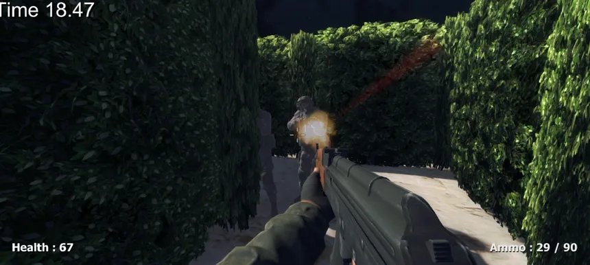 Скриншот 2 к игре Maze Madness 3D FPS