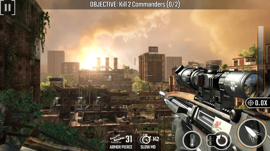 Скриншот 1 к игре Sniper Strike: Special Ops