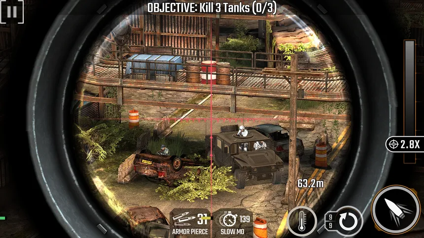 Скриншот 4 к игре Sniper Strike: Special Ops