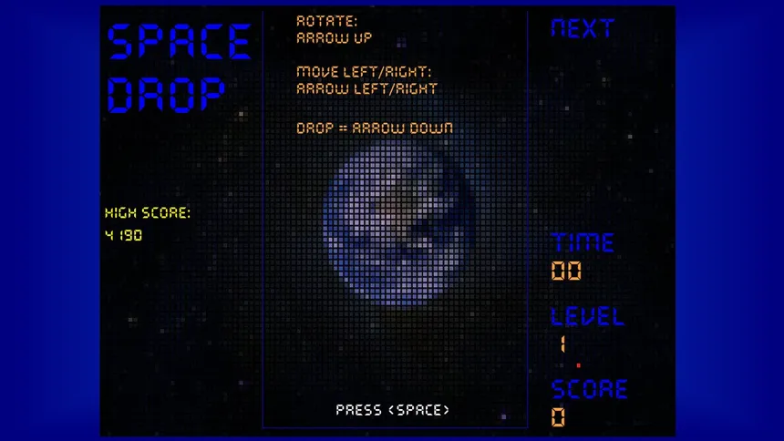 Скриншот 1 к игре Space Drop