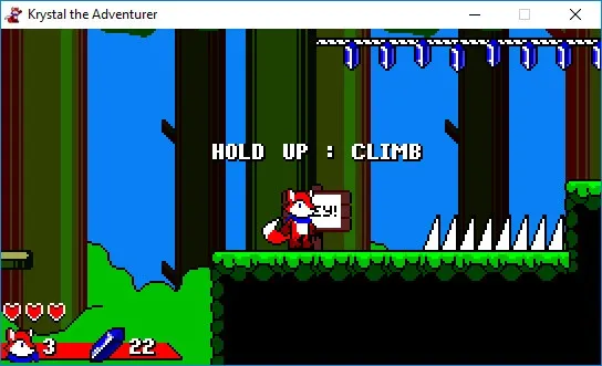 Скриншот 1 к игре Krystal the Adventurer