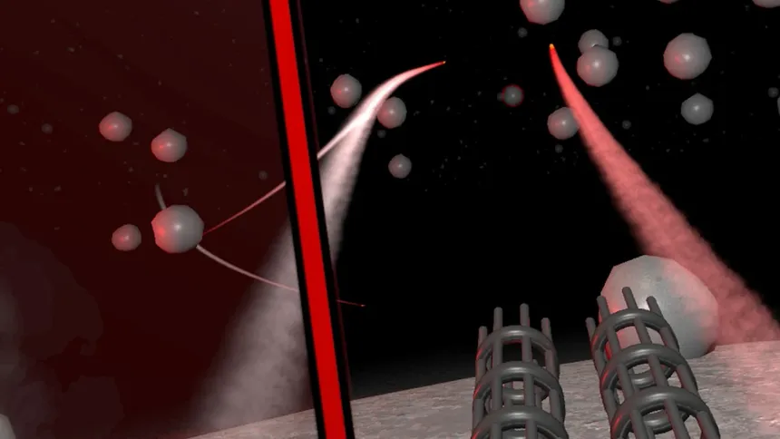 Скриншот 2 к игре Asteroid Turret Defender VR