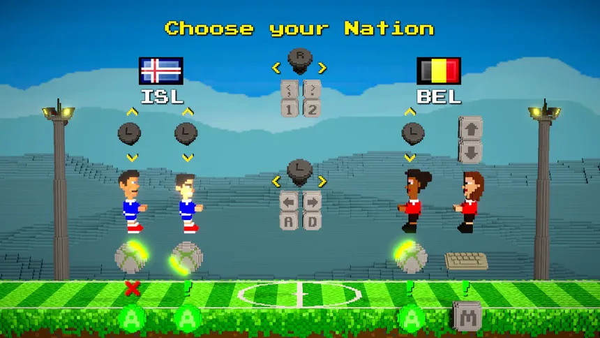 Скриншот 2 к игре Soccer Nations Battle