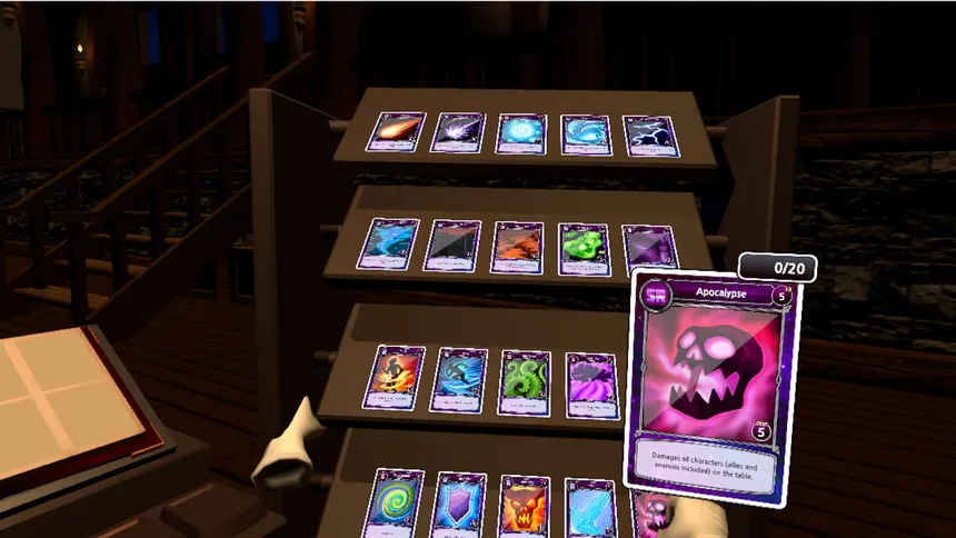 Скриншот 2 к игре Darkest Mana: Master of the Table