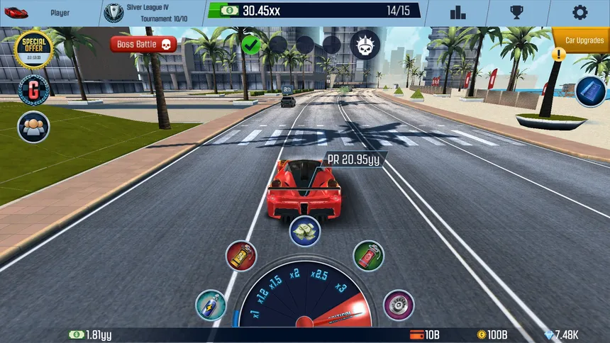Скриншот 1 к игре Idle Racing GO: Clicker Tycoon
