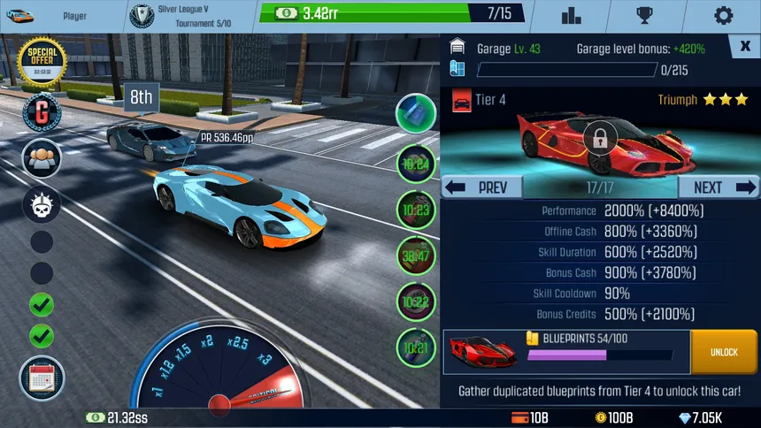 Скриншот 2 к игре Idle Racing GO: Clicker Tycoon