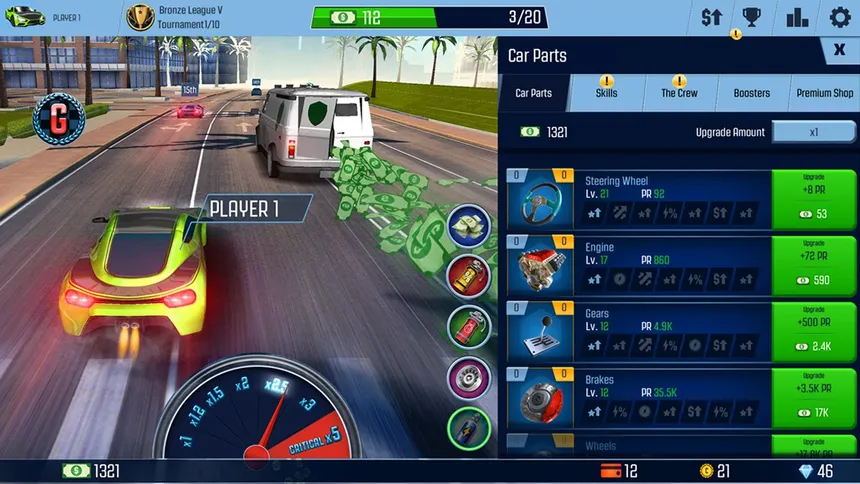 Скриншот 3 к игре Idle Racing GO: Clicker Tycoon