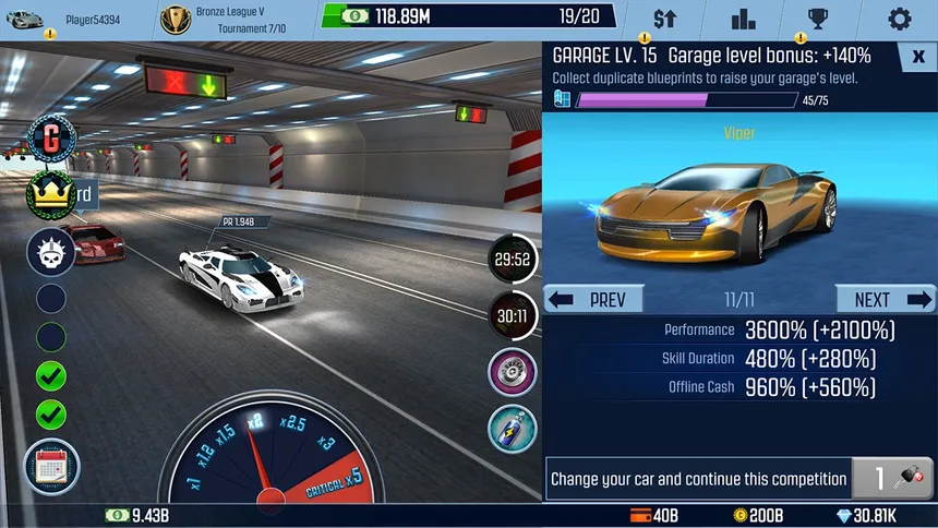 Скриншот 8 к игре Idle Racing GO: Clicker Tycoon