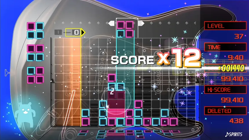 Скриншот 2 к игре LUMINES REMASTERED