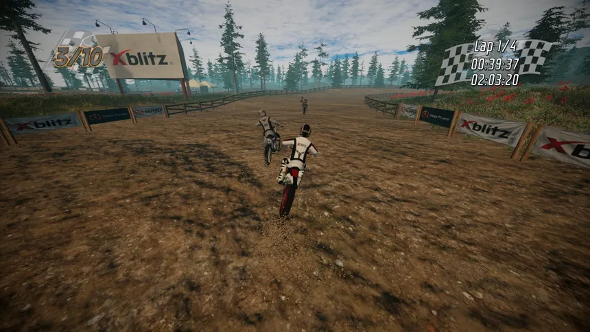 Скриншот 1 к игре Dirt Bike Insanity