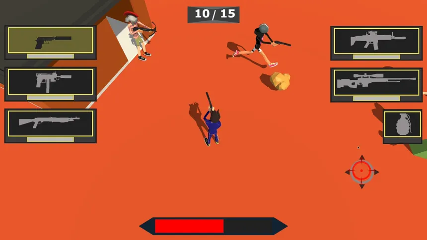 Скриншот 4 к игре GUNS BATTLE ROYALE