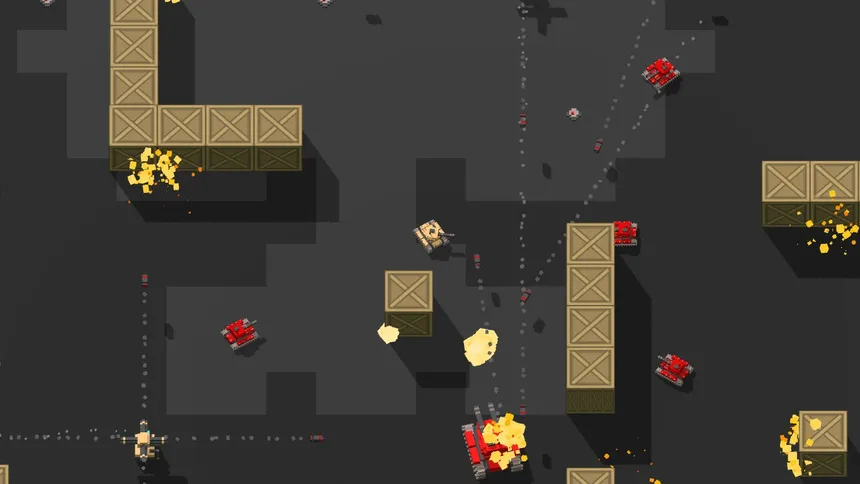 Скриншот 2 к игре Voxel Tanks