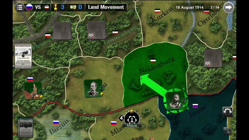 Скриншот 1 к игре Wars Across The World: Russian Battles