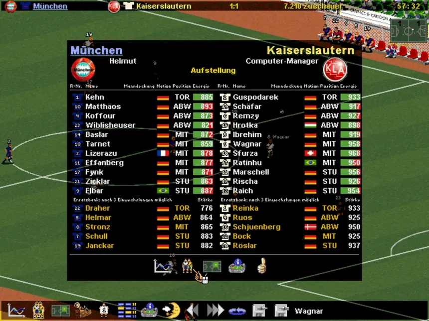 Скриншот 4 к игре KURT - DER FUSSBALLMANAGER
