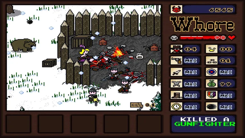 Скриншот 3 к игре The Outlaw, The Drunk, & The Whore