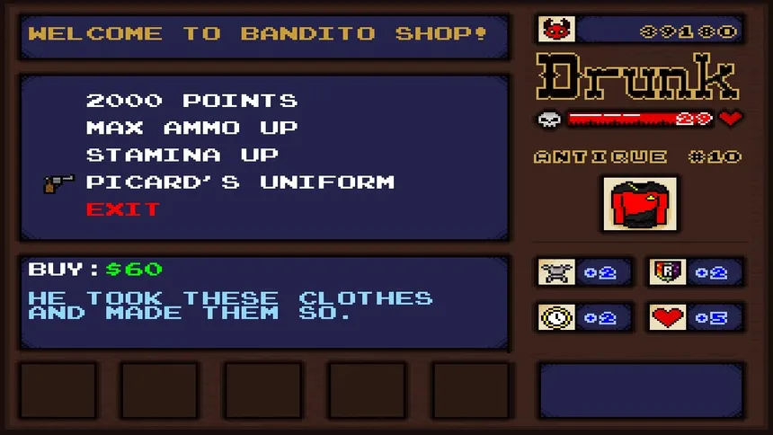 Скриншот 8 к игре The Outlaw, The Drunk, & The Whore