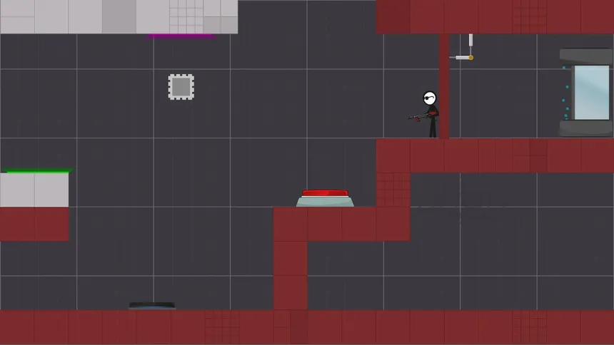 Скриншот 2 к игре Stickman in the Portal