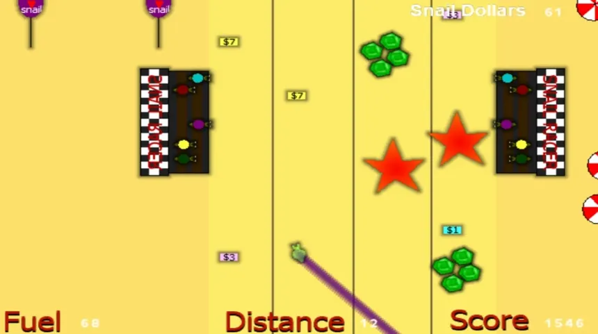 Скриншот 2 к игре Snail Racer EXTREME