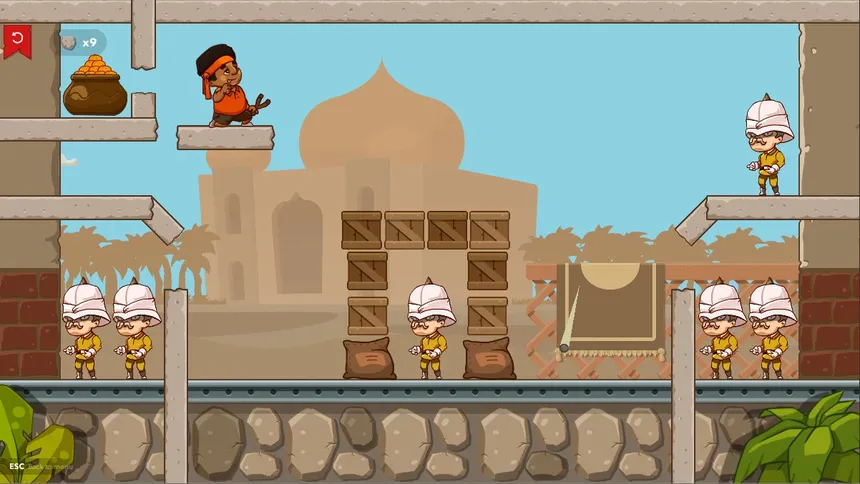 Скриншот 2 к игре Indian Mutiny: Little Sepoy