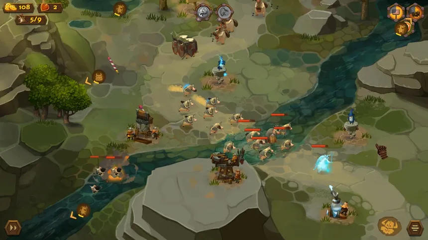Скриншот 3 к игре Cows VS Vikings