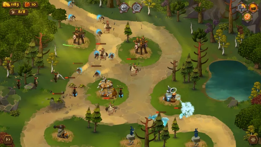 Скриншот 5 к игре Cows VS Vikings