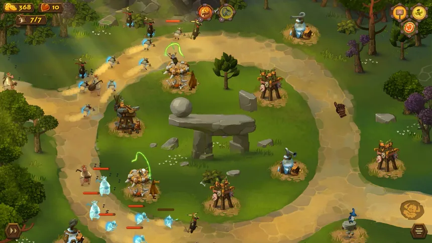 Скриншот 6 к игре Cows VS Vikings
