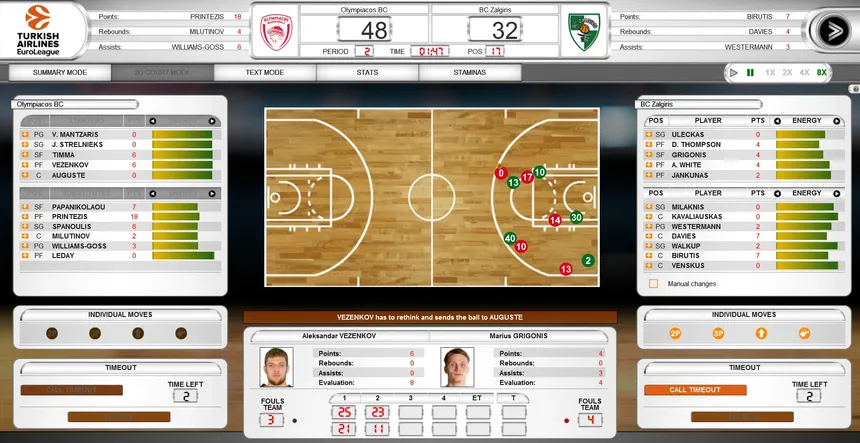 Скриншот 5 к игре International Basketball Manager
