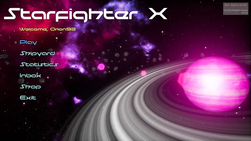 Скриншот 2 к игре Starfighter X
