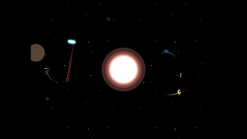 Скриншот 2 к игре Asteroid Deathmatch