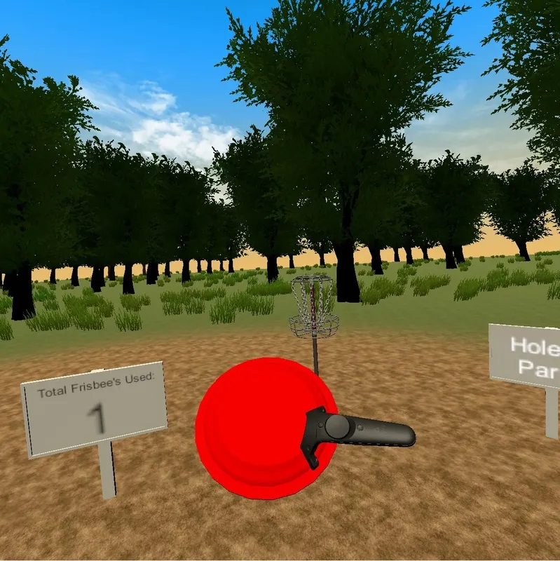 Скриншот 4 к игре Disc Golf VR