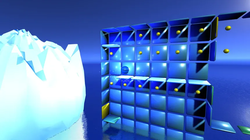 Скриншот 4 к игре Glow Ball - Not A Billiard Puzzle Game