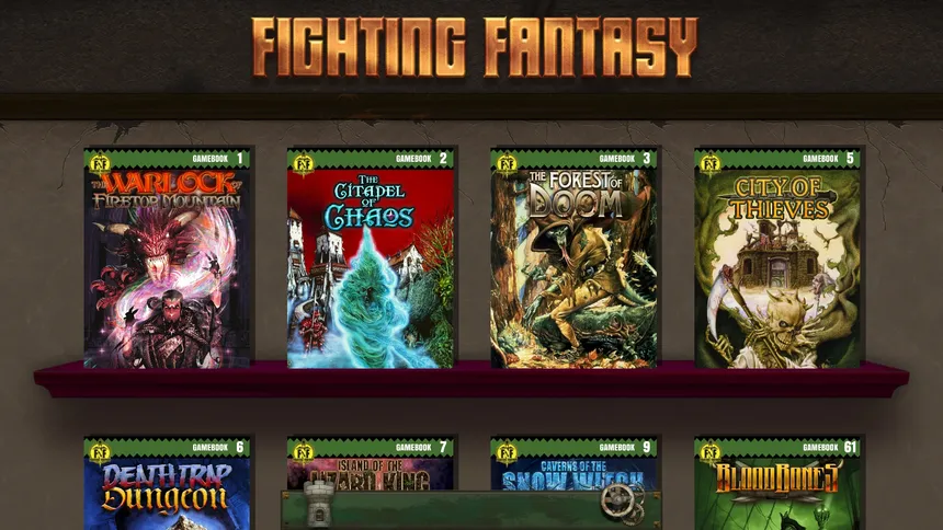 Скриншот 1 к игре Fighting Fantasy Classics