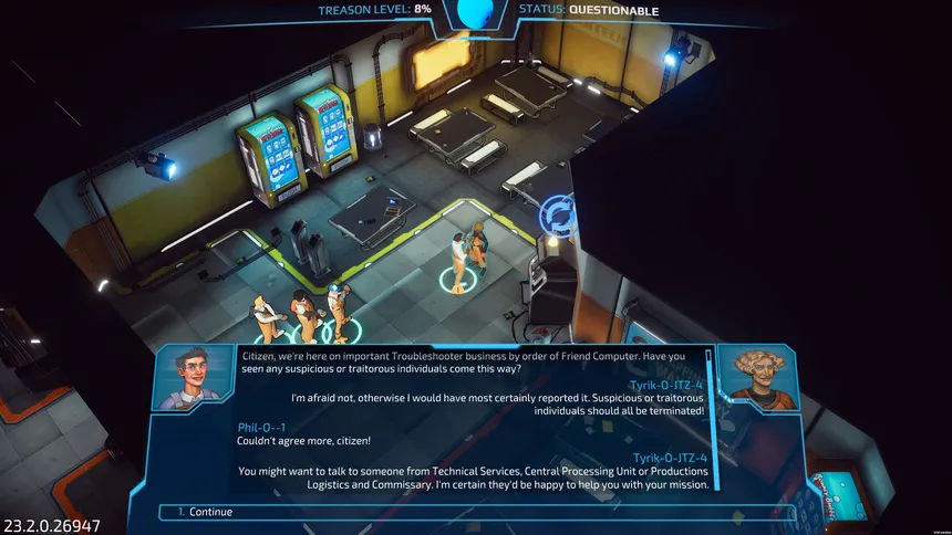 Скриншот 8 к игре Paranoia: Happiness is Mandatory