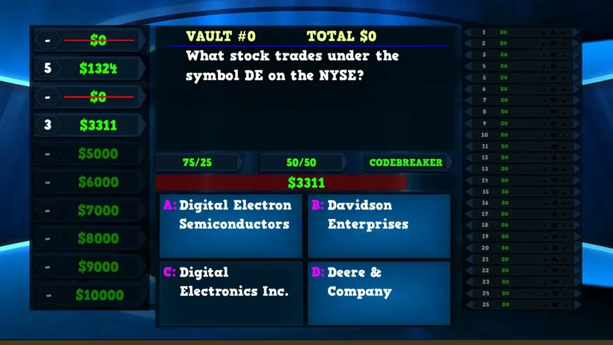 Скриншот 2 к игре Trivia Vault: Business Trivia