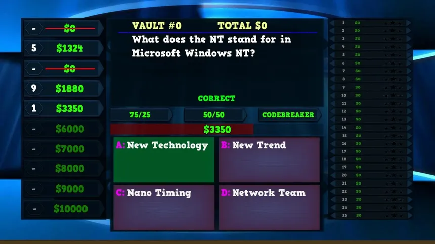 Скриншот 3 к игре Trivia Vault: Business Trivia