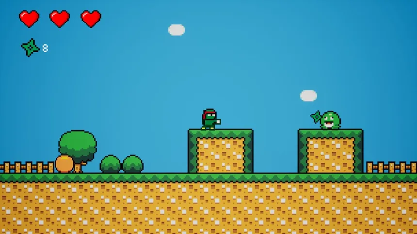 Скриншот 1 к игре Ninja Midori