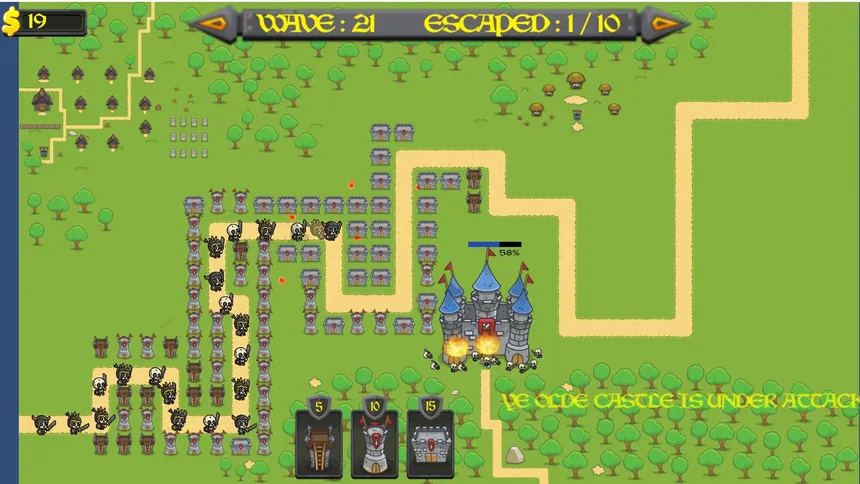 Скриншот 5 к игре Skelli Tower Defense