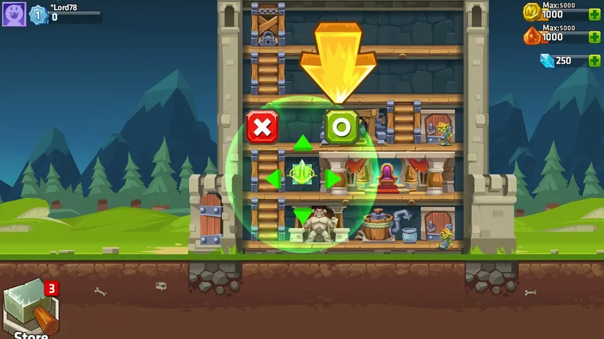 Скриншот 5 к игре Monster Castle